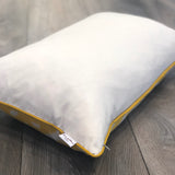 Silk Ikat Pillow Sunshine with Zipper