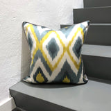 Branded Silk Ikat Cushion Mastery