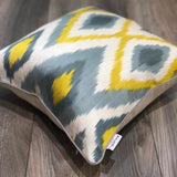 Luxurious Silk Ikat Cushion Mastery