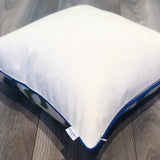 Hidden Zipper Silk Ikat Cushion Anchor