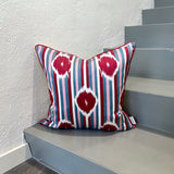 Amazing Silk Ikat Cushion Love