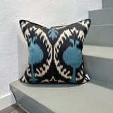 Amazing Silk Ikat Cushion Bubbles
