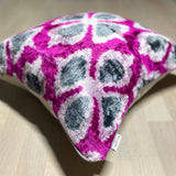 Velvet Ikat Cushion Aloha | Velvet Ikat Pillow Aloha