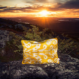 Velvet Ikat Pillow Solstice..