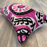 Velvet Ikat Pillow Peace.
