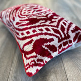 Velvet Ikat Pillow Holism.