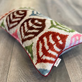 Velvet Ikat Pillow Four Seasons