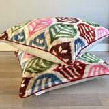Velvet Ikat Cushion Four Seasons on another Velvet Ikat Cushion Four Seasons