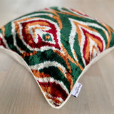Velvet Ikat Cushion Genie