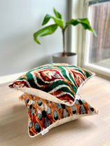 Velvet Ikat Cushion Genie on other variant cushion