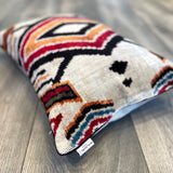 Velvet Ikat Pillow Boho