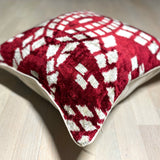 Velvet Ikat Cushion Mosaique | Velvet Ikat Pillow Mosaique