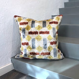 Velvet Ikat Cushion Solarpower |