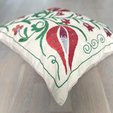 Suzani Cushion Ankara | Close view.