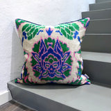 Luxarious Velvet Ikat Cushion Foxie