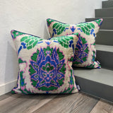 Eye Catchy Velvet Ikat Cushions Foxie