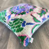 Designer Velvet Ikat Cushion Foxie