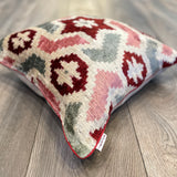 Velvet Ikat Cushion Compass | Velvet Ikat Pillow Compass