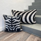 Velvet Ikat Pillow Shark | Velvet Ikat Cushion Shark |