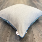 Velvet Ikat Cushion Bliss | Backside view