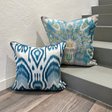 Velvet Ikat Cushion Bliss | with Mila∞Miro other variant cushion