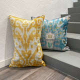 Velvet Ikat Cushion Bliss | Mila∞Miro other variant pillow