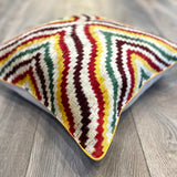Velvet Ikat Pillow Starfish.