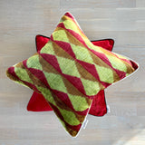 Velvet Ikat Cushion Kite | on Velvet Ikat Cushion Red