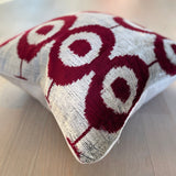 Velvet Ikat Cushion Xmas |