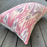 Cotton Ikat Cushion Pastel No.1 | Cotton Ikat Pillow Pastel No.1