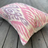 Cotton Ikat Cushion Pastel No.1 | Cotton Ikat Pillow Pastel No.1