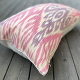 Cotton Ikat Cushion Pastel No.1 | Cotton Ikat Pillow Pastel No.1