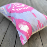 Cotton Ikat Cushion Pastel No.3 | Cotton Ikat Pillow Pastel No.3