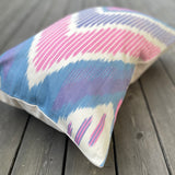 Cotton Ikat Cushion Pastel No.4 | Cotton Ikat Pillow Pastel No.4