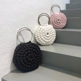 Crochet Bobble Bag Mocca