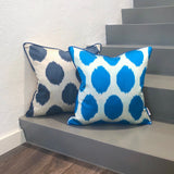 Different Colors Silk Ikat Cushion