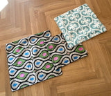 Velvet Ikat Cushion Evolution | stuff