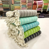 Turkish Towels Bamboo - Gray | Turquoise | Blue | Green | Black