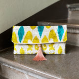 Ikat Clutch Bag Anacapri