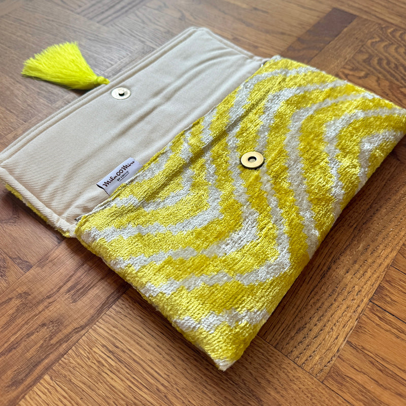 Ikat Clutch Bag Positano