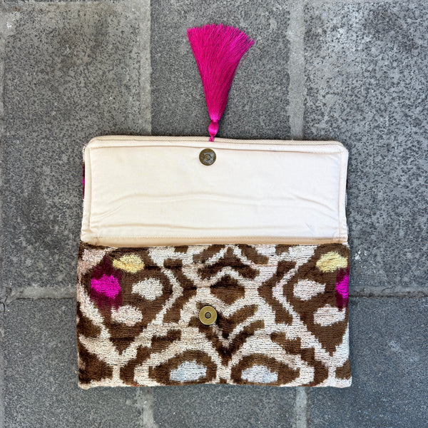 Ikat Clutch Bag Ravello