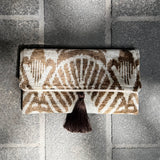 Ikat Clutch Bag Ravello | Beige