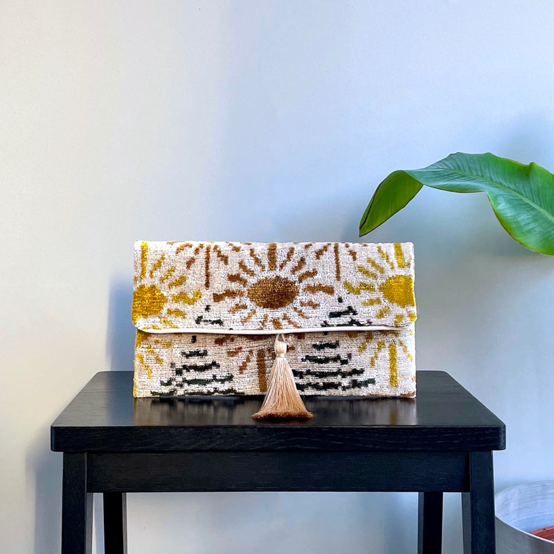 Ikat Clutch Bag Sapri