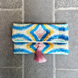 Ikat Clutch Bag Manarola