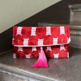 Ikat Clutch Bag Florence