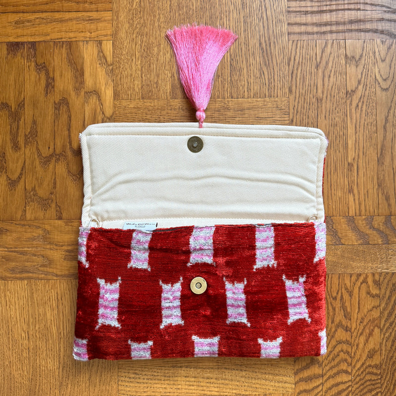 Ikat Clutch Bag Florence