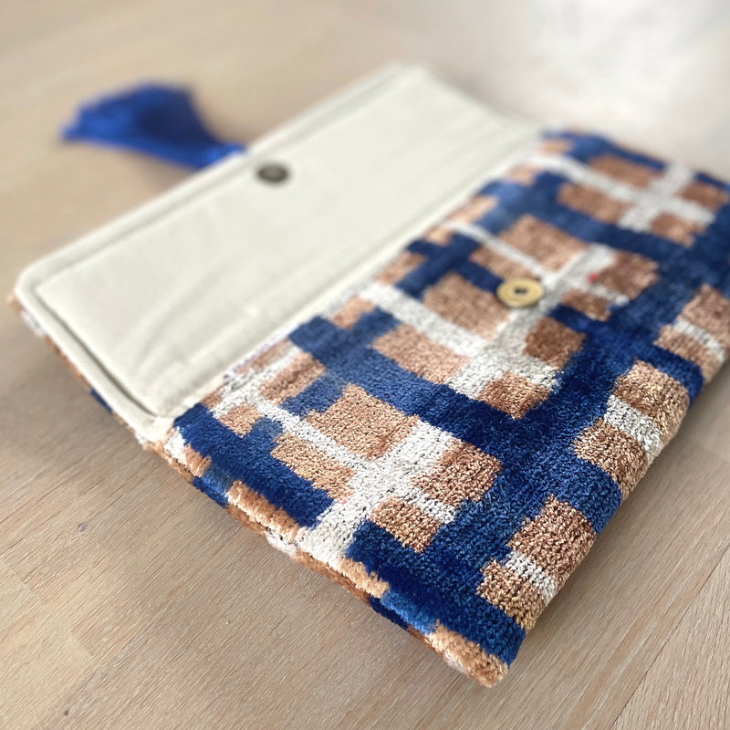 Ikat Clutch Bag Rapallo