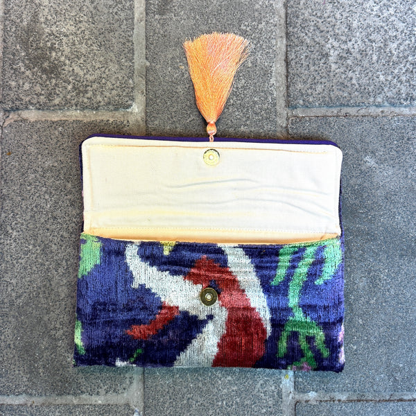 Ikat Clutch Bag Firenze