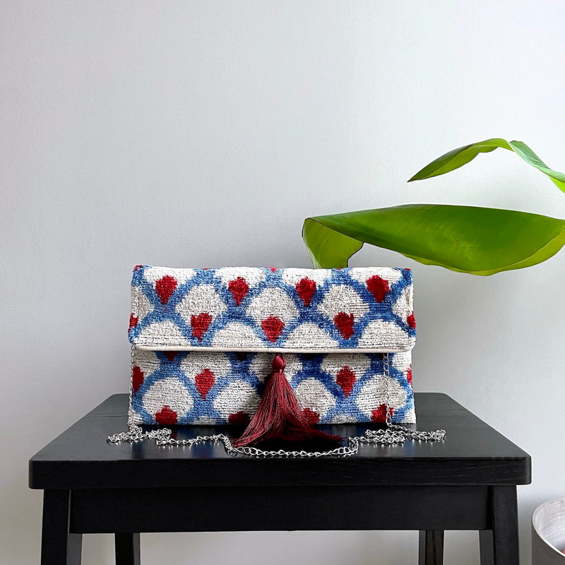 Ikat Clutch Bag Forte dei Marmi