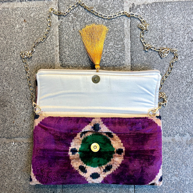 Ikat Clutch Bag Sainte-Maxime